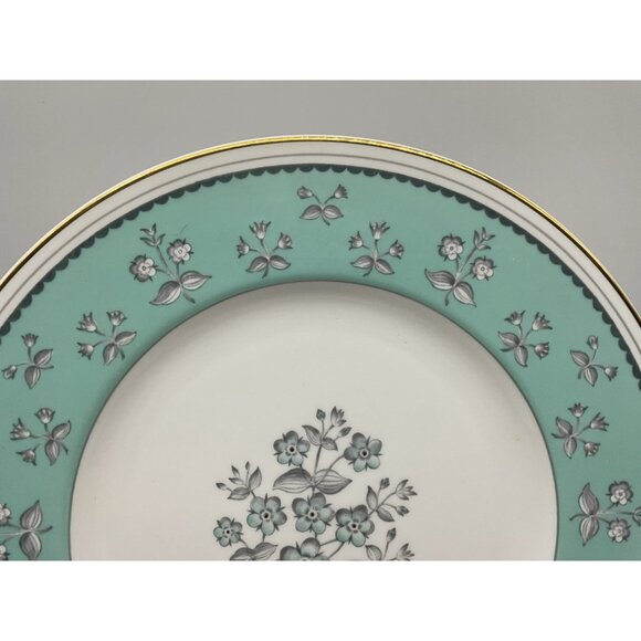 Wedgewood Bone China Pimpernel Pattern 10.5 Inch Dinner Plate Vintage Dinnerware - Picture 7 of 16